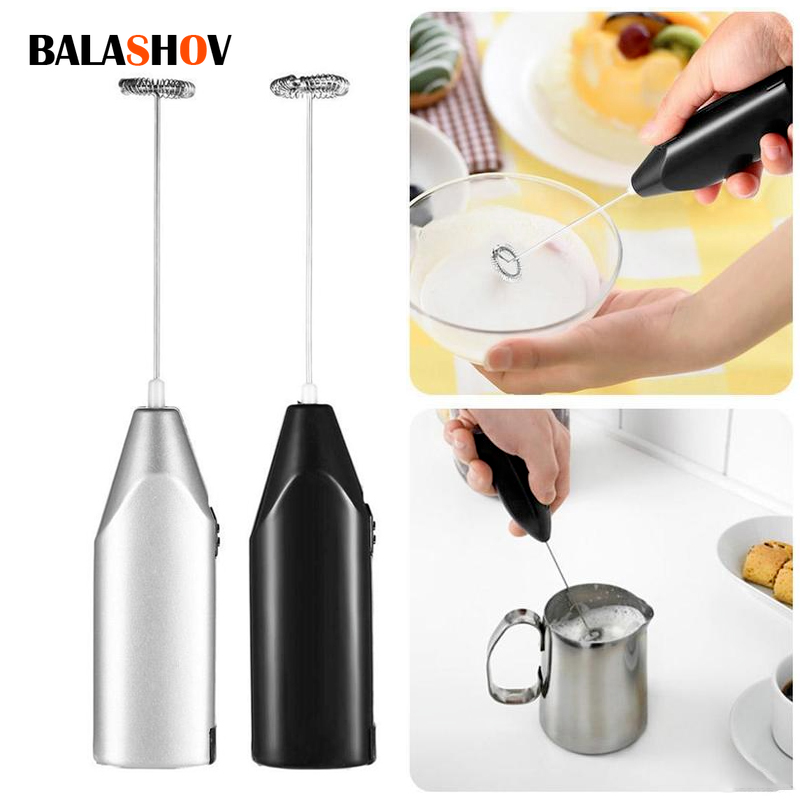 Milk Frother Automatic - Wireless Milk Foamer Coffee Whisk Mixer