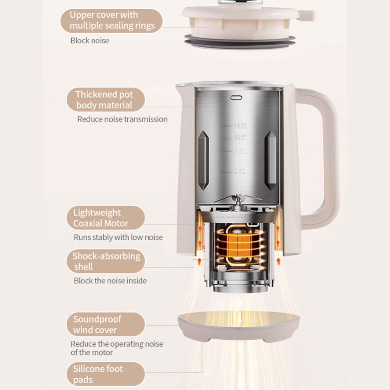 8 In 1 Soy Milk Machine Nut Ma - Soy Milk Maker 评论和价格