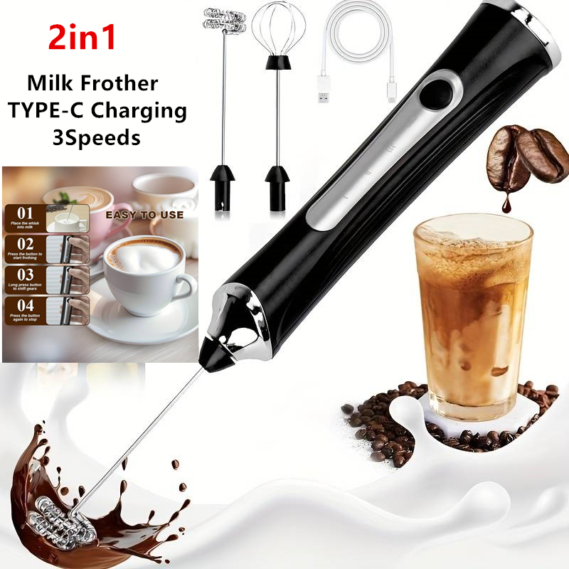 Wireless Electric Milk Frother - Milk Frother Automatic 评论和价格
