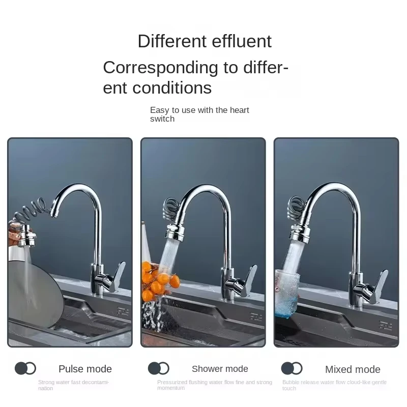 New 3 Modes Sink Faucet 360 De - Kitchen Appliances Gift 评论和价格