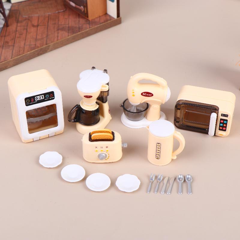 1 Set 1 12 Miniature Coffee Ma - Kitchen Appliances Kids 评论和价格