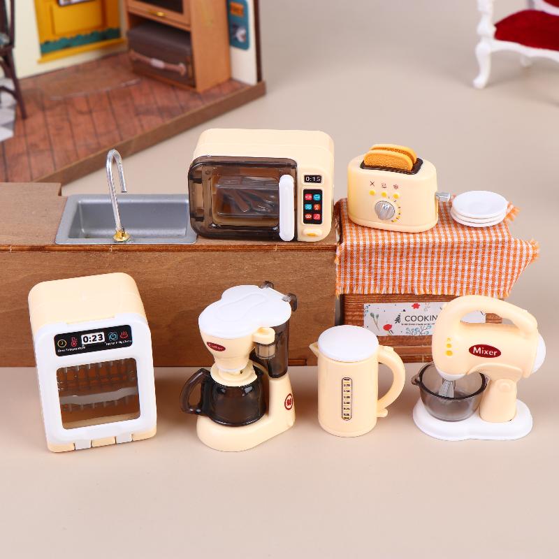 1 Set 1 12 Miniature Coffee Ma - Kitchen Appliances Kids 评论和价格