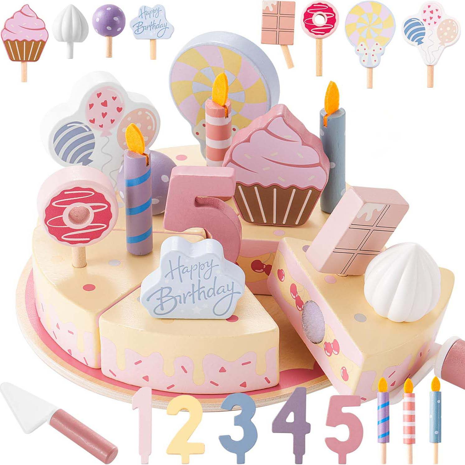 Royal Wooden Pretend Play Kitc - Kitchen Appliances Kids 评论和价格